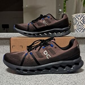 On Running Men's Athletic Shoes in Black and Gray